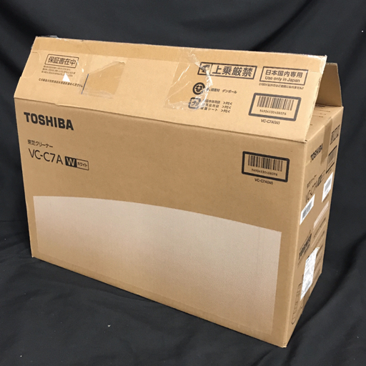 美品 TOSHIBA VC-C7A W ホワイト サイクロン式クリーナー トルネオ ミニ 元箱付属の画像8
