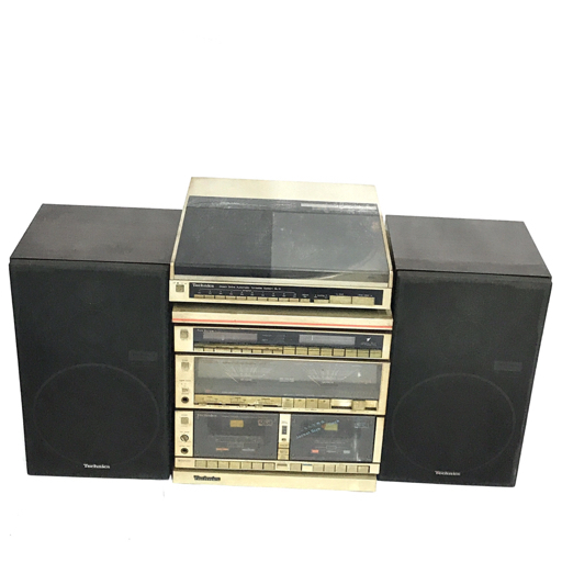 Technics SL-6 ST-5 SU-7 RS-1W cassette deck SB-2A Spee Car Audio equipment summarize set 