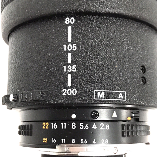 Nikon AF NIKKOR 80-200mm 1:2.8 D camera lens Nikon F mount auto focus QR042-88