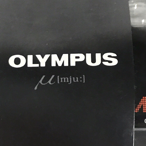 OLYMPUS μ ブラック 35mm 1:3.5 コンパクトフィルムカメラ オリンパスの画像7