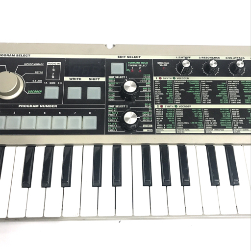 1円 KORG micro KORG SYNTHESIZER VOCODER シンセサイザー ボコーダー_画像3