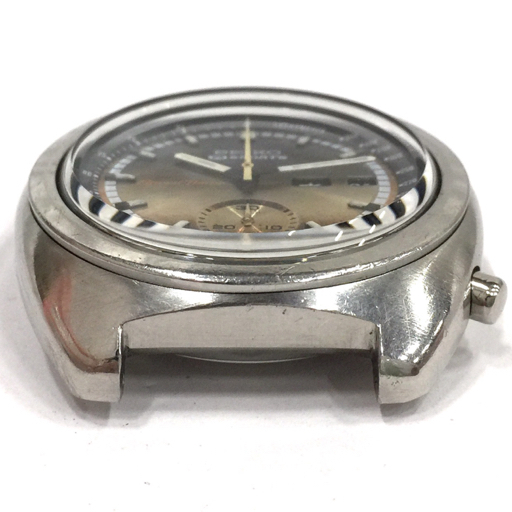 セイコー 5SPORTS 腕時計 フェイス 6139-7012 Speed-Timer デイデイト スモセコ 自動巻き メンズ 稼働 SEIKOの画像10