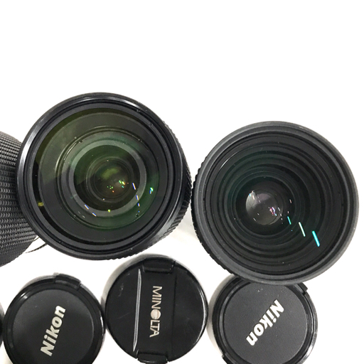 Nikon ZOOM-NIKKOR 35-70mm 1:3.5 AF NIKKOR 28-85mm 1:3.5-4.5 contains camera lens summarize set QR043-117