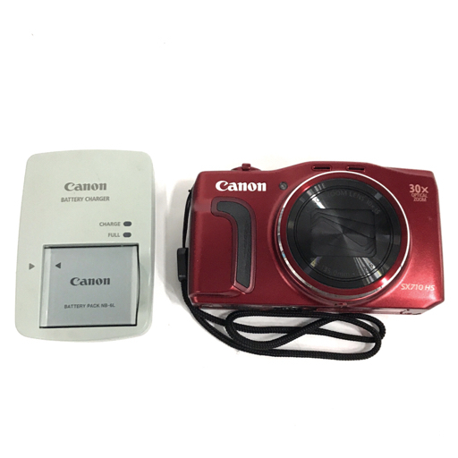 1円 CANON PowerShot SX710 HS 4.5-135.0mm 1:3.2-6.9 コンパクトデジタルカメラ C101038_画像1