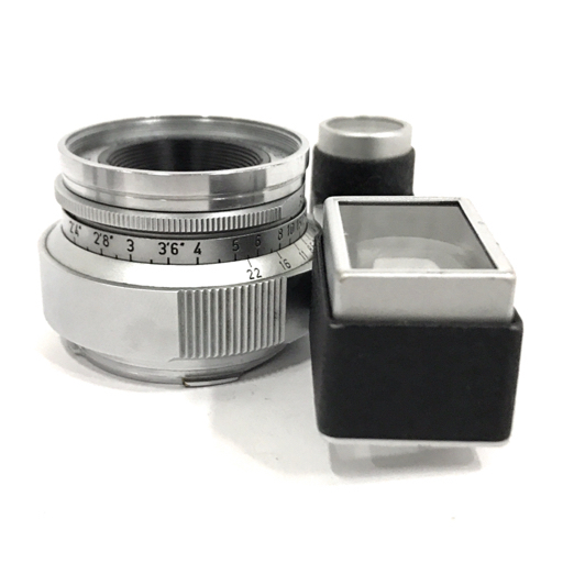 Leica Summaron 3.5cm 1:3.5 Mマウント 一眼 マニュアルフォーカス カメラ レンズ メガネ付き 光学機器