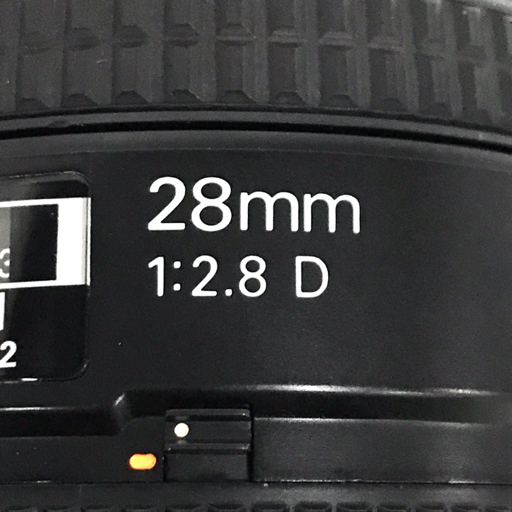 Nikon AF NIKKOR 28mm 1:2.8 D 一眼 オートフォーカス カメラ レンズ 光学機器の画像3