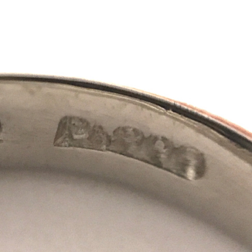 Pt900 6.7g ダイヤ 0.32ct 13号 リング 指輪 アクセサリー 重量6.7g レディースの画像6