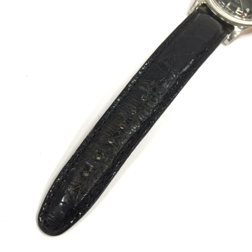オリス 7463C 自動巻 オートマチック 腕時計 裏スケルトン メンズ ブラック文字盤 純正ブレス ブランド小物 ORISの画像6