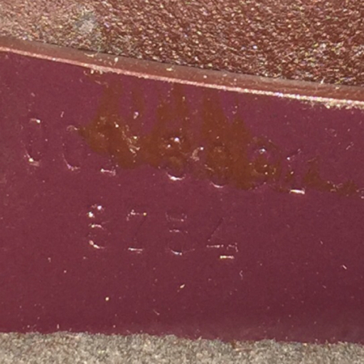グッチ エナメル ショルダーバッグ ラウンドジップ 赤紫系 レディース ジャンク品 ファッション小物 GUCCI QG043-154の画像9