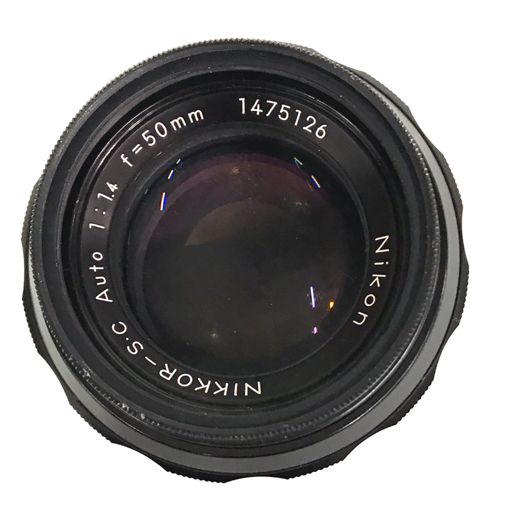 1円 Nikon F2 アイレベル NIKKOR-S・C Auto 1:1.4 50mm 一眼レフ フィルムカメラ マニュアルフォーカス