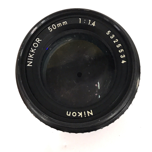 1円 Nikon FE2 シルバー NIKKOR 50mm 1:1.4 TAMRON SP 1:2.5 90mm 一眼レフ フィルムカメラ マニュアルフォーカスの画像6