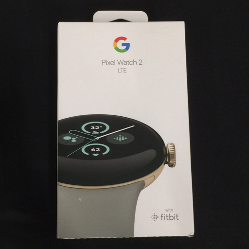 新品同様・未開封 Google Pixel Watch2 LTEモデル グーグルピクセルウォッチ シャンパンゴールド スマートウォッチの画像2