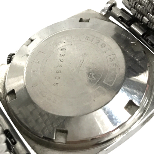セイコー ビジネス デイデイト 6206-8120 自動巻 オートマチック 腕時計 メンズ 社外ブレス ファッション小物 SEIKOの画像3