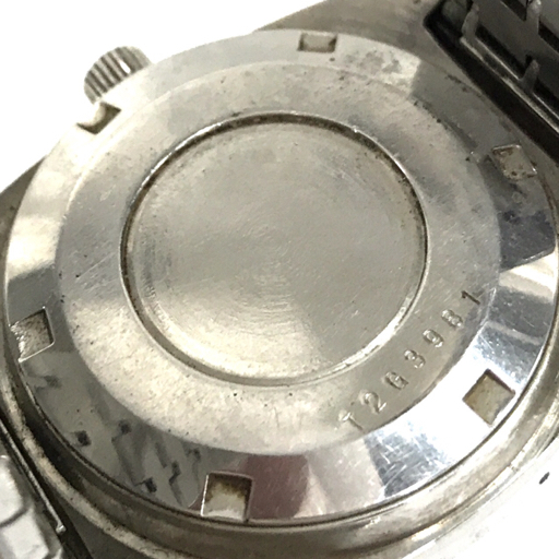 テクノス デイト 自動巻 オートマチック 腕時計 メンズ 純正ブレス ファッション小物 ジャンク品 TECHNOSの画像3