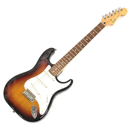 フェンダージャパン ストラトキャスター エレキギター サンバースト ソフトケース付 Fenderの画像1