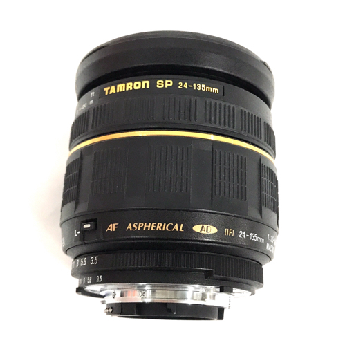 TAMRON SP AF ASPHERICAL AD IF 24-135mm 1:3.5-5.6 MACRO カメラレンズ ニコン Fマウント オートフォーカス QR043-48の画像5