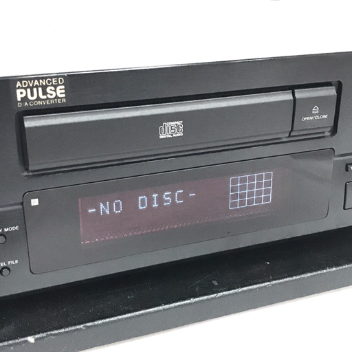 SONY ソニー CDP-333-ESA コンパクトディスクプレーヤー CDプレーヤー オーディオ機器 通電動作確認済の画像3