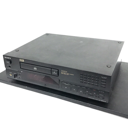 SONY ソニー CDP-333-ESA コンパクトディスクプレーヤー CDプレーヤー オーディオ機器 通電動作確認済の画像1