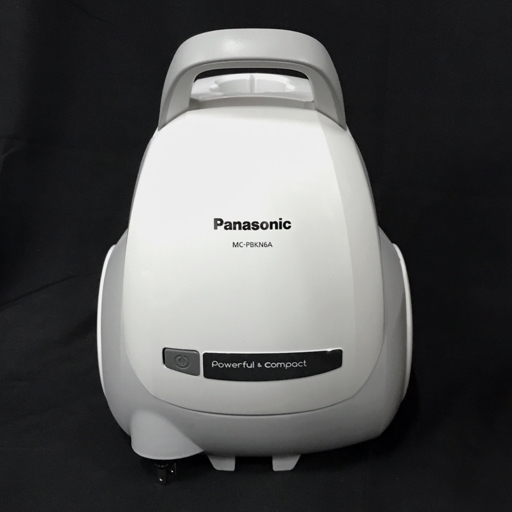 Panasonic MC-PBKN6A-H 電気掃除機 紙パック式 グレー 動作確認済の画像2