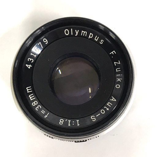 OLYMPUS PEN-FT F.ZUIKO Auto-S 1:1.8 38mm 一眼レフ フィルムカメラ レンズ マニュアルフォーカス_画像3