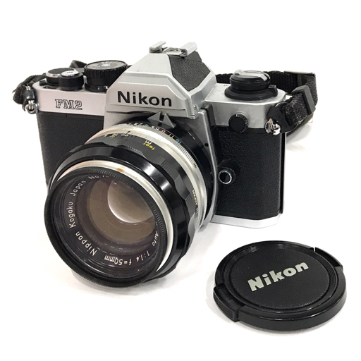 1円 Nikon FM2 NIKKOR-S Auto 1:1.4 50mm 一眼レフ フィルムカメラ マニュアルフォーカスの画像1