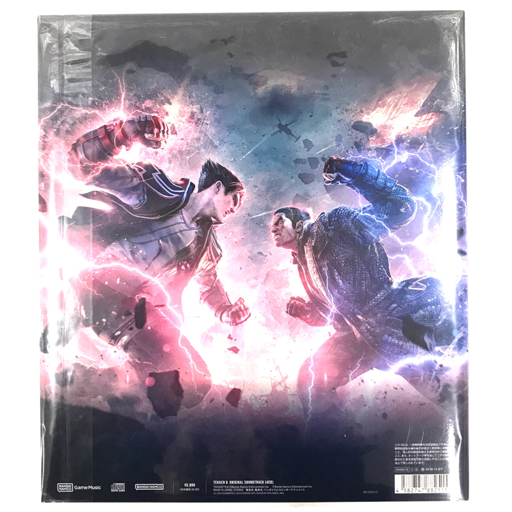 1円 TEKKEN8 OTIGINAL SOUNDTRACK 鉄拳8 オリジナルサウンドトラック CD 4枚組 冊子・シール付き 現状品の画像2