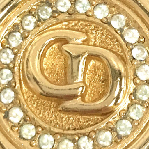 クリスチャンディオール CD イヤリング アクセサリー ゴールドカラー レディース Christian Dior QR044-178の画像3