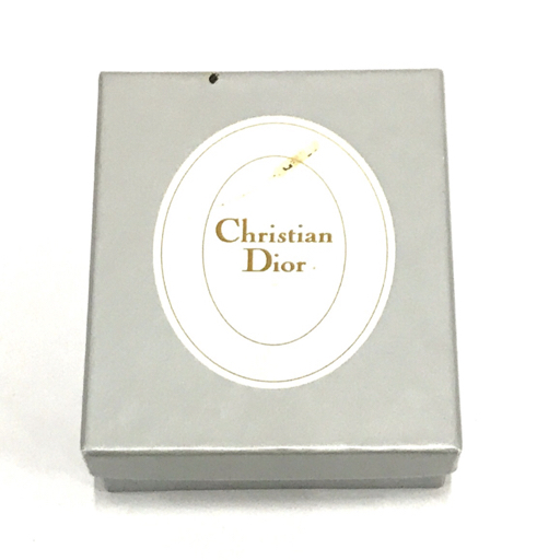  Christian Dior ribbon motif brooch Gold color preservation box attaching accessory Christian Dior QR044-112