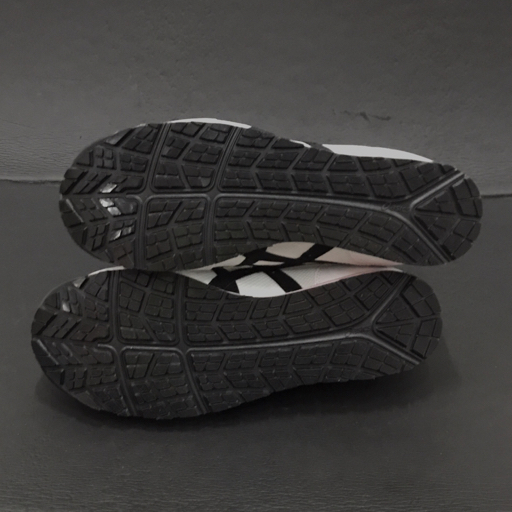 アシックス ウィンジョブ CP201 ホワイト×ブラック 26.5cm メンズ ローカットスニーカー 安全靴 保存箱付きの画像4