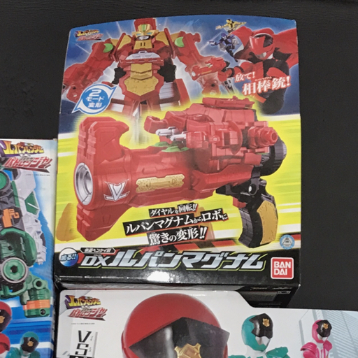 BANDAI ルパンレンジャーVSパトレンジャー DX警察合体 パトカイザー セット 他 DXルパンマグナム 含む 計3点 セットの画像2