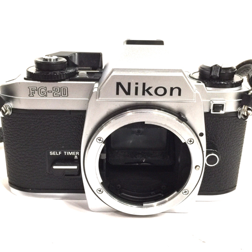 Nikon FG-20 FG Ai NIKKOR 50mm 1:1.2 含む 一眼レフフィルムカメラ レンズ セット QR043-265_画像4