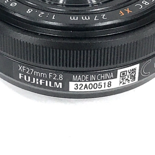 1円 FUJINON SUPER EBC XF 27mm 1:2.8 カメラレンズ オートフォーカス C061931-2の画像3