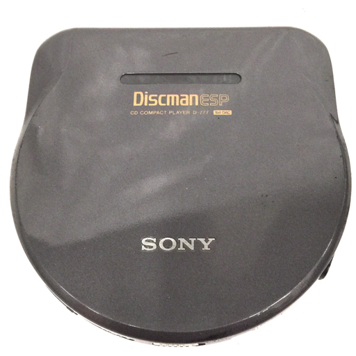 1円 SONY Discman ESP D-777 ポータブル CDプレイヤー オーディオ機器 ジャンク C041702の画像2