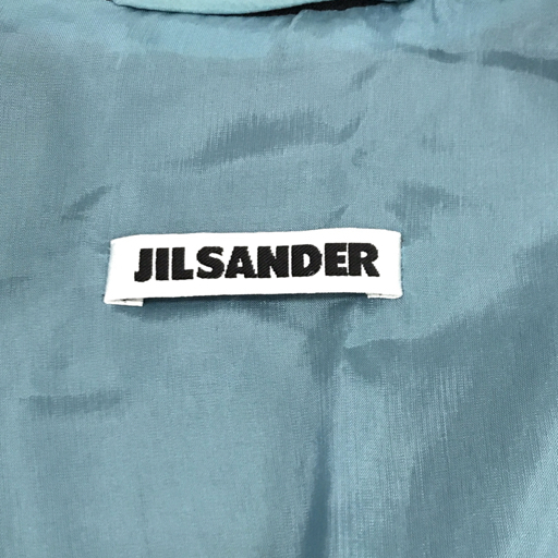 ジルサンダー サイズ 36 ウール混 長袖 ジャケット フロントボタン アウター レディース グレー系 JIL SANDER_画像5