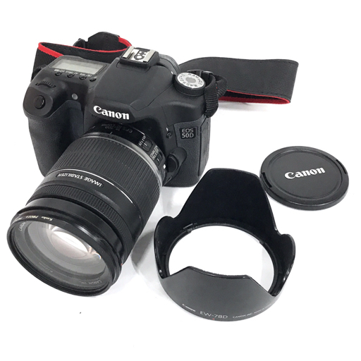 CANON EOS 50D EF-S 18-200mm 1:3.5-5.6 IS デジタル一眼レフ デジタルカメラ レンズ QR042-401の画像1