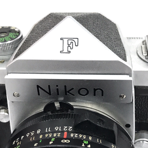 1円 Nikon F アイレベル 一眼レフ フィルムカメラ マニュアルフォーカス ボディ 本体の画像7