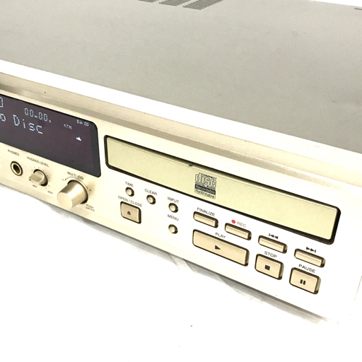 DENON CDR-W1500 CDレコーダー CDデッキ オーディオ機器 通電確認済みの画像5