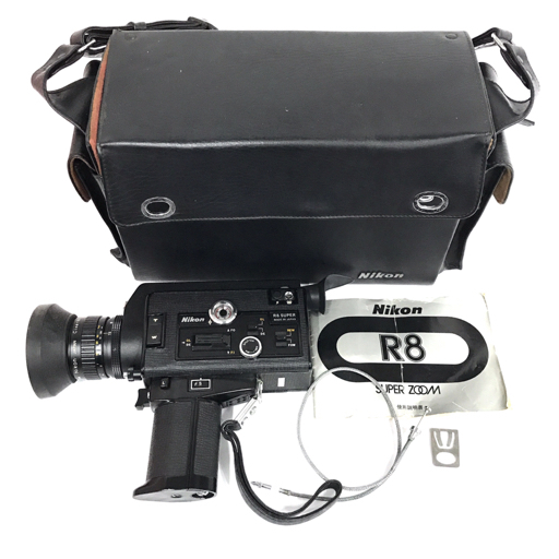 1円 Nikon R8 Super Cine-NIKKOR Zoom・C Macro 1:1.8 7.5-60mm 8ミリ フィルムカメラ 光学機器の画像1