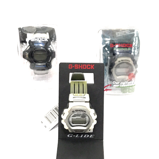 1円 カシオ G-SHOCK DW-9000 DW-9100 DW-004 等 腕時計 保存箱付き まとめ 5点セット C081502の画像6
