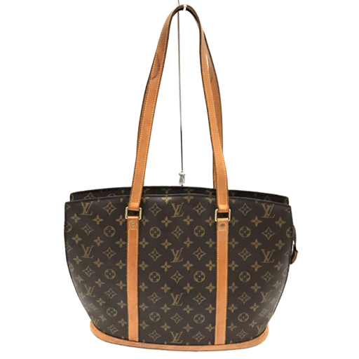 ルイヴィトン M51102 モノグラム バビロン トートバッグ ハンドバッグ ファスナー開閉 茶系 LOUIS VUITTON QR044-341の画像2