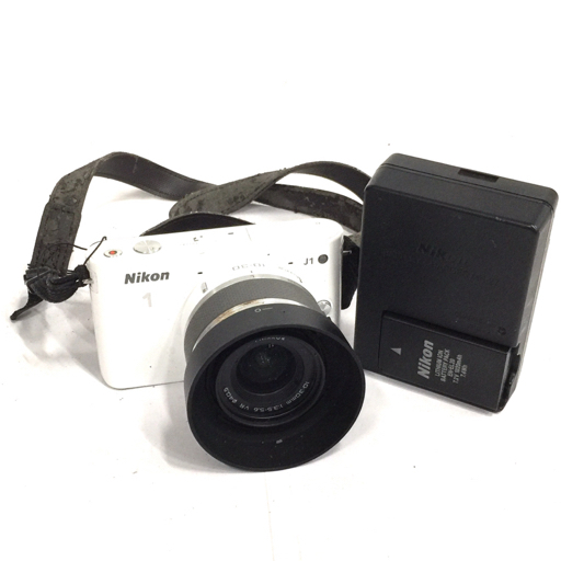 Nikon 1 J1 1 NIKKOR 10-30mm 1:3.5-5.6 VR ミラーレス一眼 デジタルカメラ QG043-91の画像1