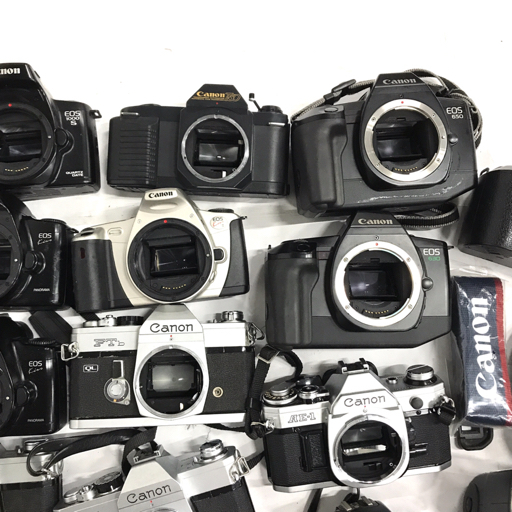 Canon AL-1 A-1 AV-1 FTb EOS 700QD フィルムカメラ ボディ 含む まとめ セットの画像8