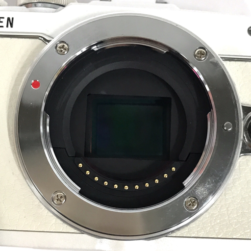 1円 OLYMPUS PEN Lite E-PL7 M.ZUIKO DIGITAL 14-42mm 1:3.5-5.6 40-150mm 1:4-5.6 ミラーレス一眼カメラ C061601の画像3