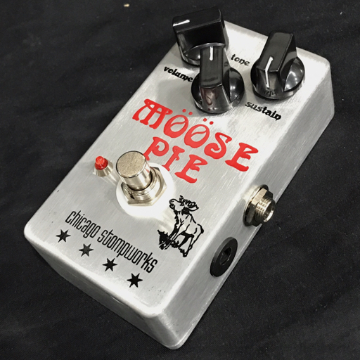 1 jpy Chicago Stompworks MOOSE PIE Fuzz guitar effector operation verification settled 