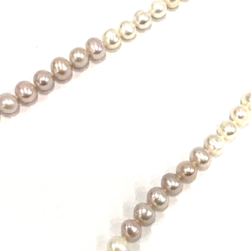 南洋真珠 白蝶 パール ネックレス 直径約1cm 総重量約81.6g レディース アクセサリー ファッション小物の画像5