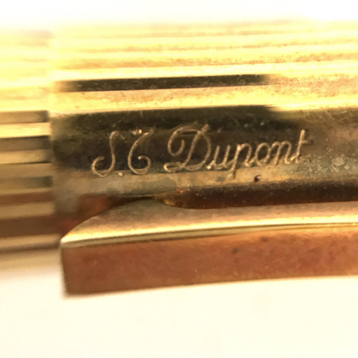 デュポン 万年筆 ペン先 18ct 750 ゴールドカラー カートリッジ式 文房具 事務用品 ブランド小物 DuPontの画像7