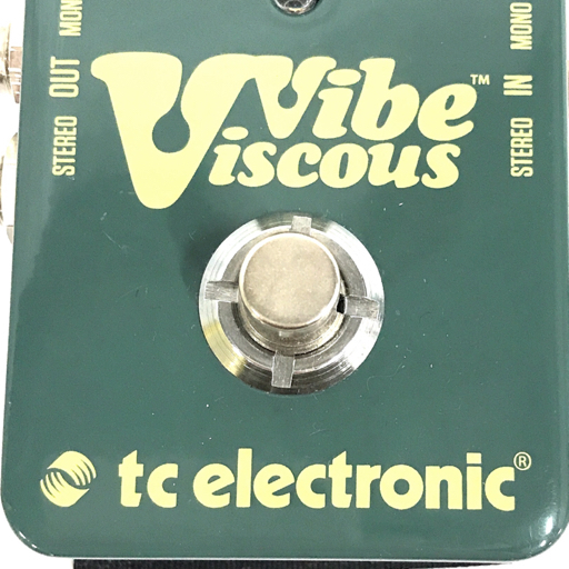 1円 TC ELECTRONIC Viscous Vibe ギター エフェクター 動作確認済 ティーシーエレクトロニックの画像7