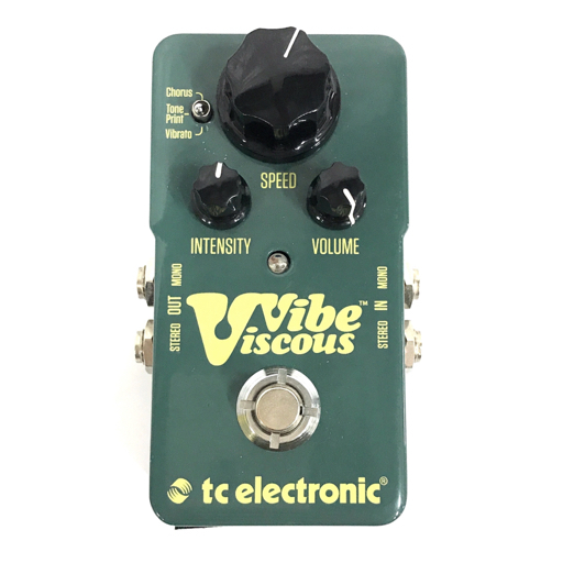 1円 TC ELECTRONIC Viscous Vibe ギター エフェクター 動作確認済 ティーシーエレクトロニックの画像2