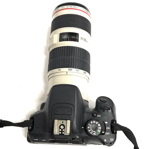 1円 Canon EOS Kiss X7i EF 70-200mm 1:4 L IS USM デジタル一眼レフカメラ 三脚 含む まとめ セット