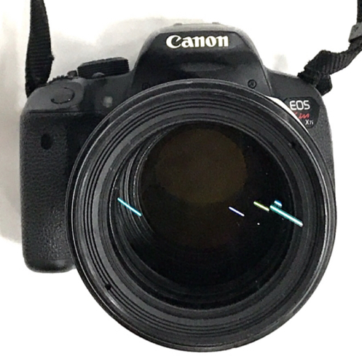 1円 Canon EOS Kiss X7i EF 70-200mm 1:4 L IS USM デジタル一眼レフカメラ 三脚 含む まとめ セットの画像2